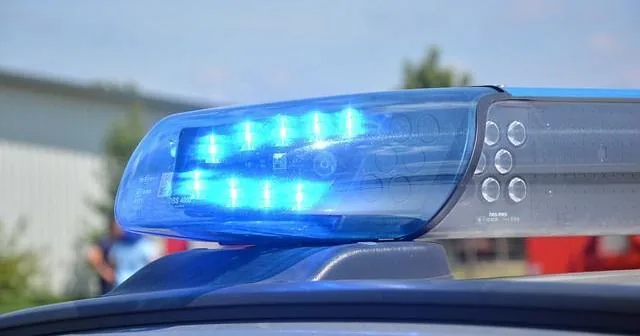 Police and emergency response after a fatal bicyclist crash on a Bloomington street